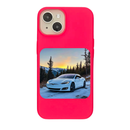 Tesla Model-Snow Drift Phone Case
