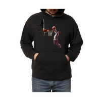 Cosmic Dunk: The Perfect Shot in the Night Sky Hoodie