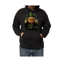 St. Patrick's Shamrock Cheers - The Leprechaun’s Toast-Hoodie