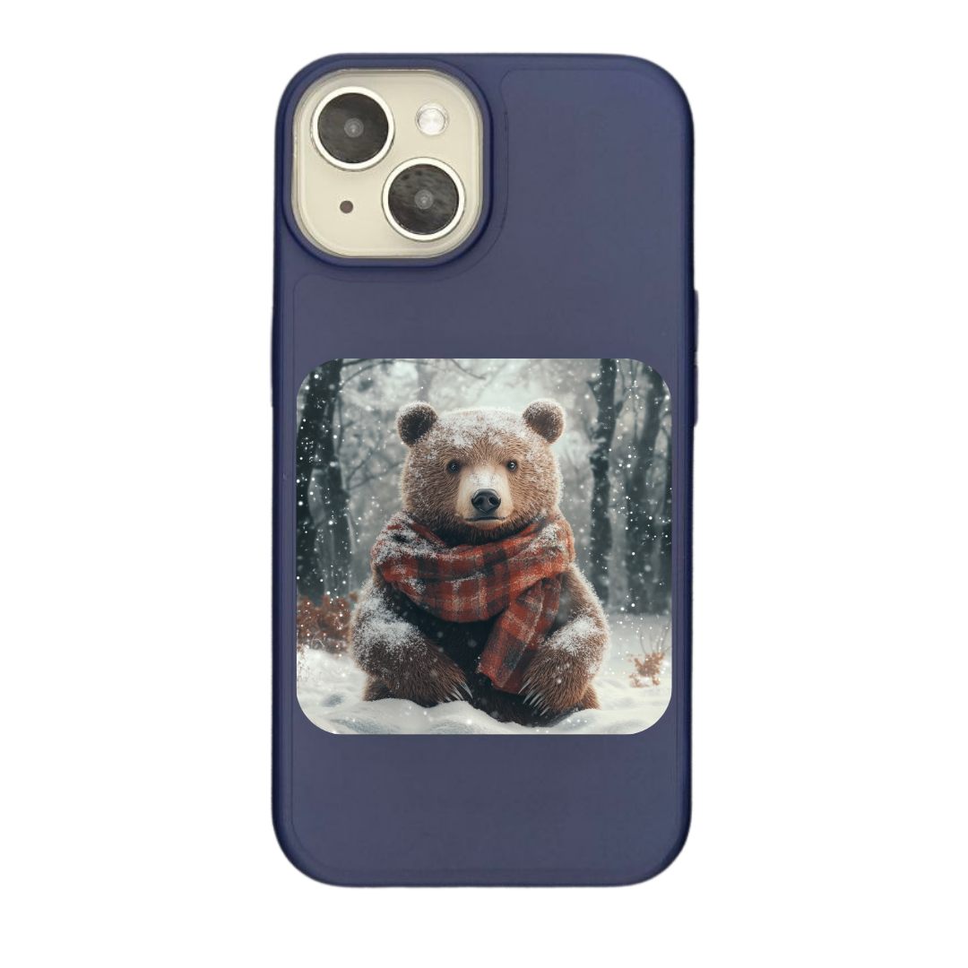 Cozy Winter Bear Phone Case