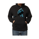 Frozen Fury: The Power of Ice Hockey-Hoodie