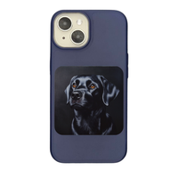 Midnight Gaze Labrador Retriever Phone Case