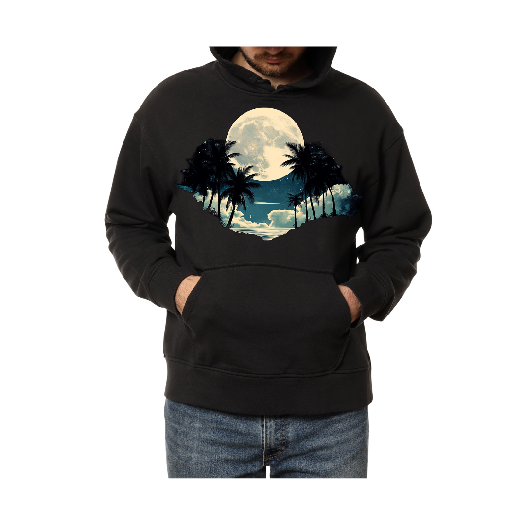 Moonlit Paradise-Hoodie