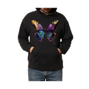Colorful Butterfly with Iridescent Wings- Hoodie