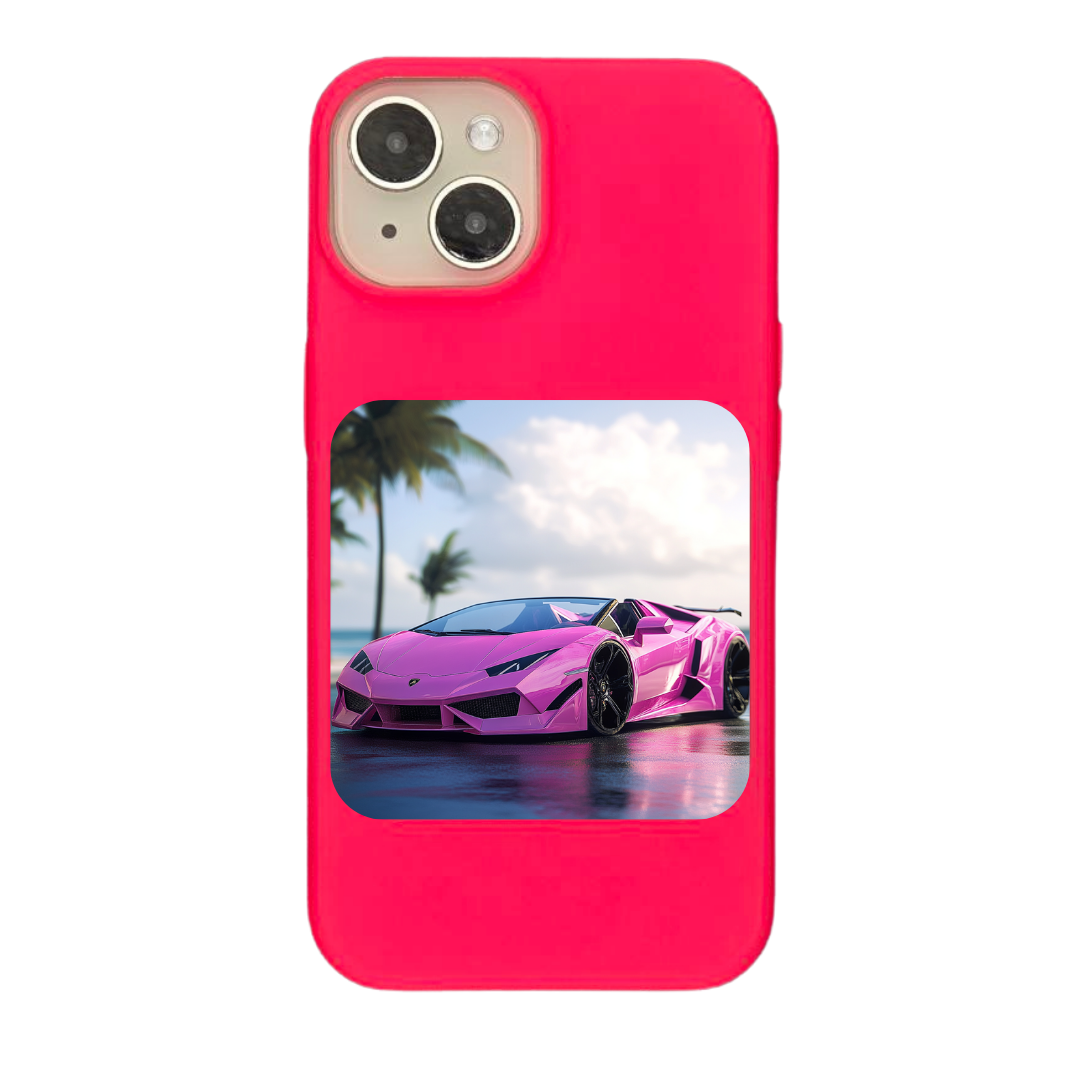 Lamborghini Aventador - Pink Fury Phone Case