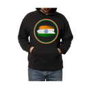 India Flag with Sunrise Reflection- Hoodie