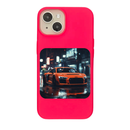 Audi R8 - Neon Storm Phone Case
