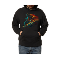 Dynamic Cycling Motion: A Burst of Speed and Energy-Hoodie