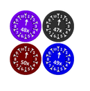 Math Fidget Spinners (Sets of 9) 2-100