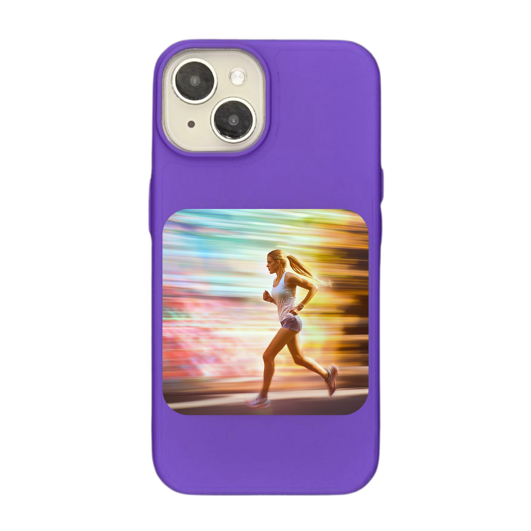 Stride of Speed: The Power of Running Phone Case