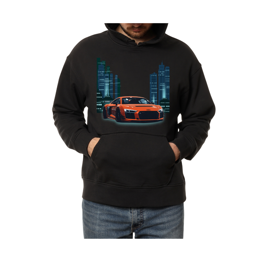 Audi R8 - Neon Storm- Hoodie