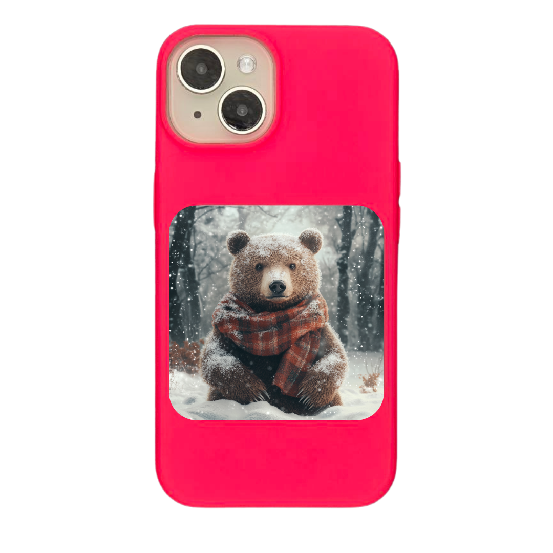 Cozy Winter Bear Phone Case