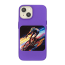 Dynamic Cycling Motion: A Burst of Speed and Energy Phone Case