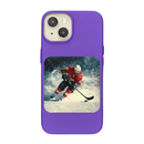 Frozen Fury: The Power of Ice Hockey Phone Case