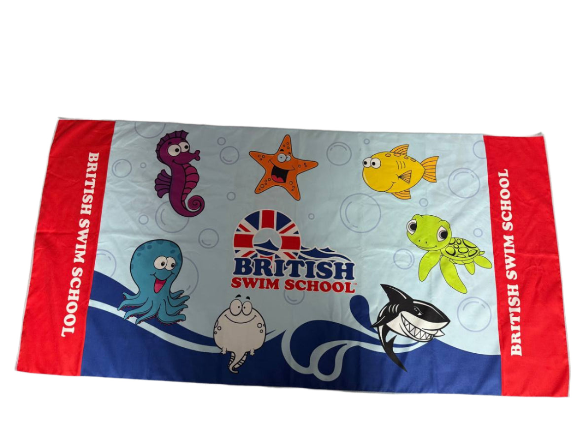 British Swim School Swim Towel