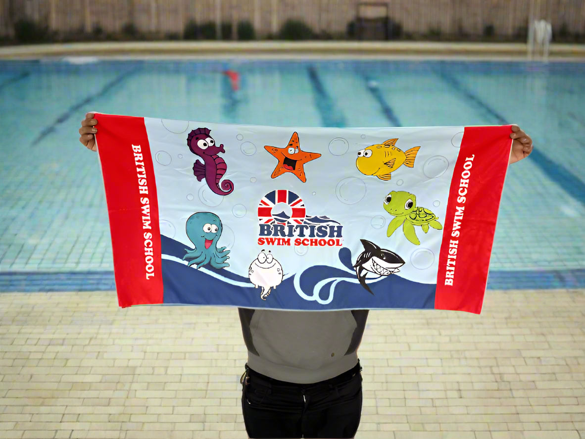 British Swim School Swim Towel