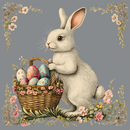 Charming Vintage Easter Card