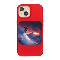 Epic Descent: Snowboarding in the Mountains Phone Case