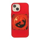 Chinese Flag - Artistic Dragon Emblem with Star Accents Phone Case