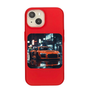 Audi R8 - Neon Storm Phone Case