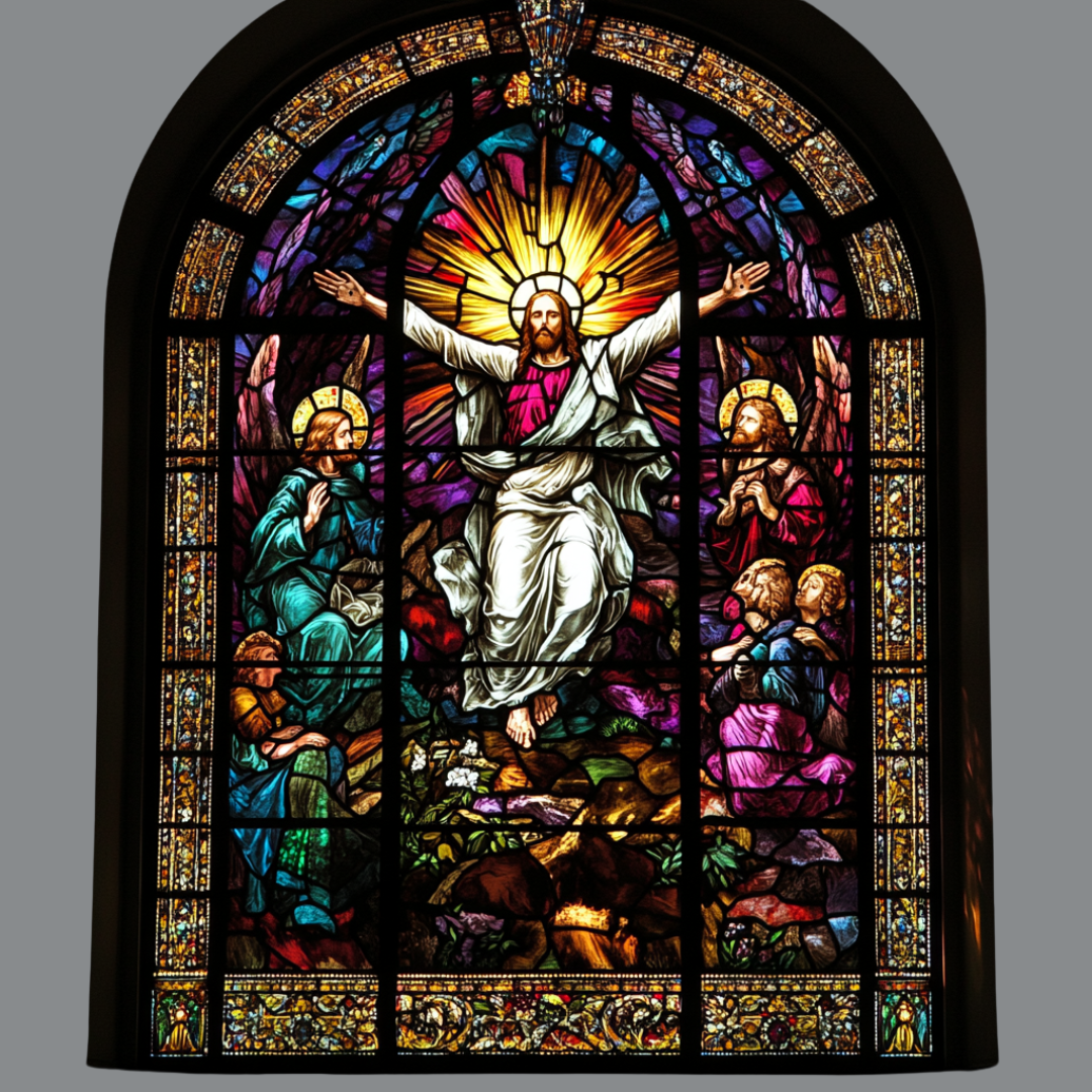 Stained Glass Easter Miracle
