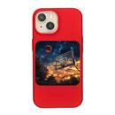 Cosmic Dunk: The Perfect Shot in the Night Sky Phone Case