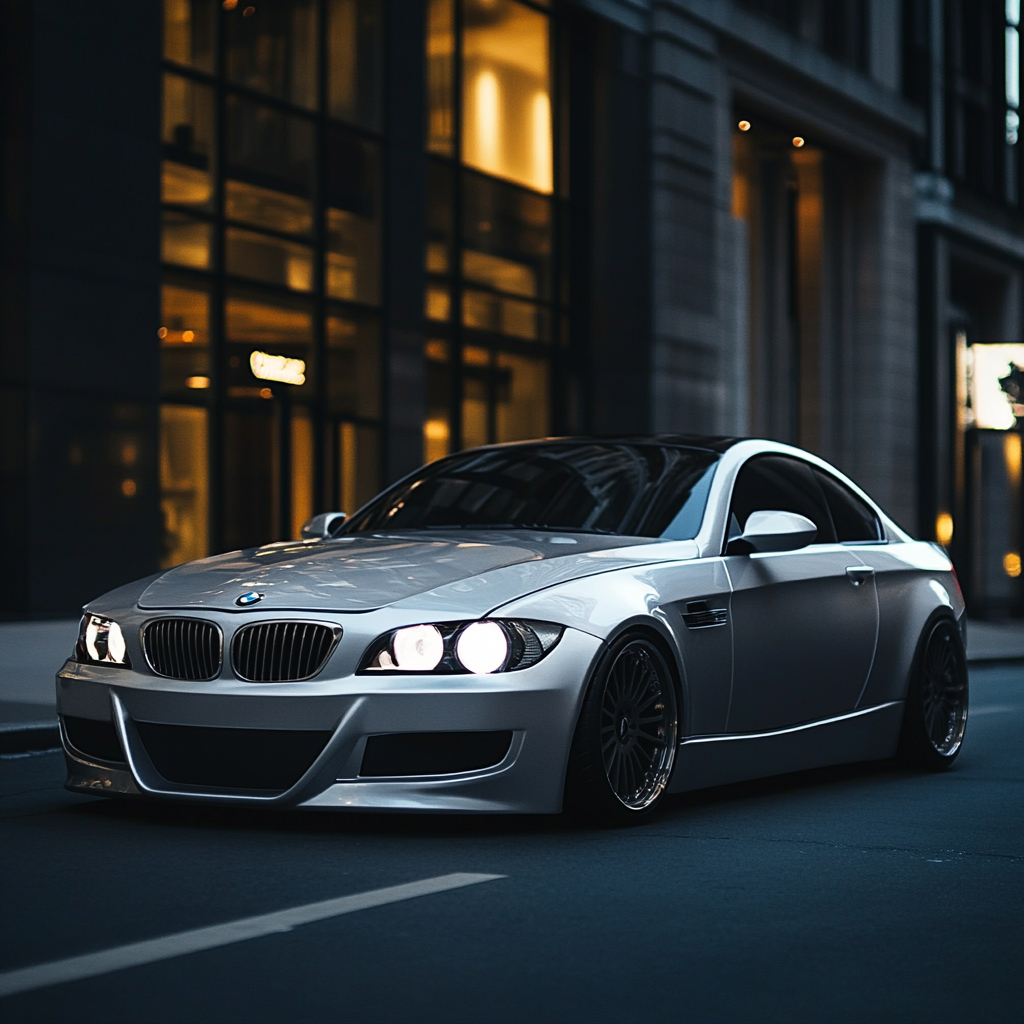 BMW M3 - Silver Velocity Phone Case