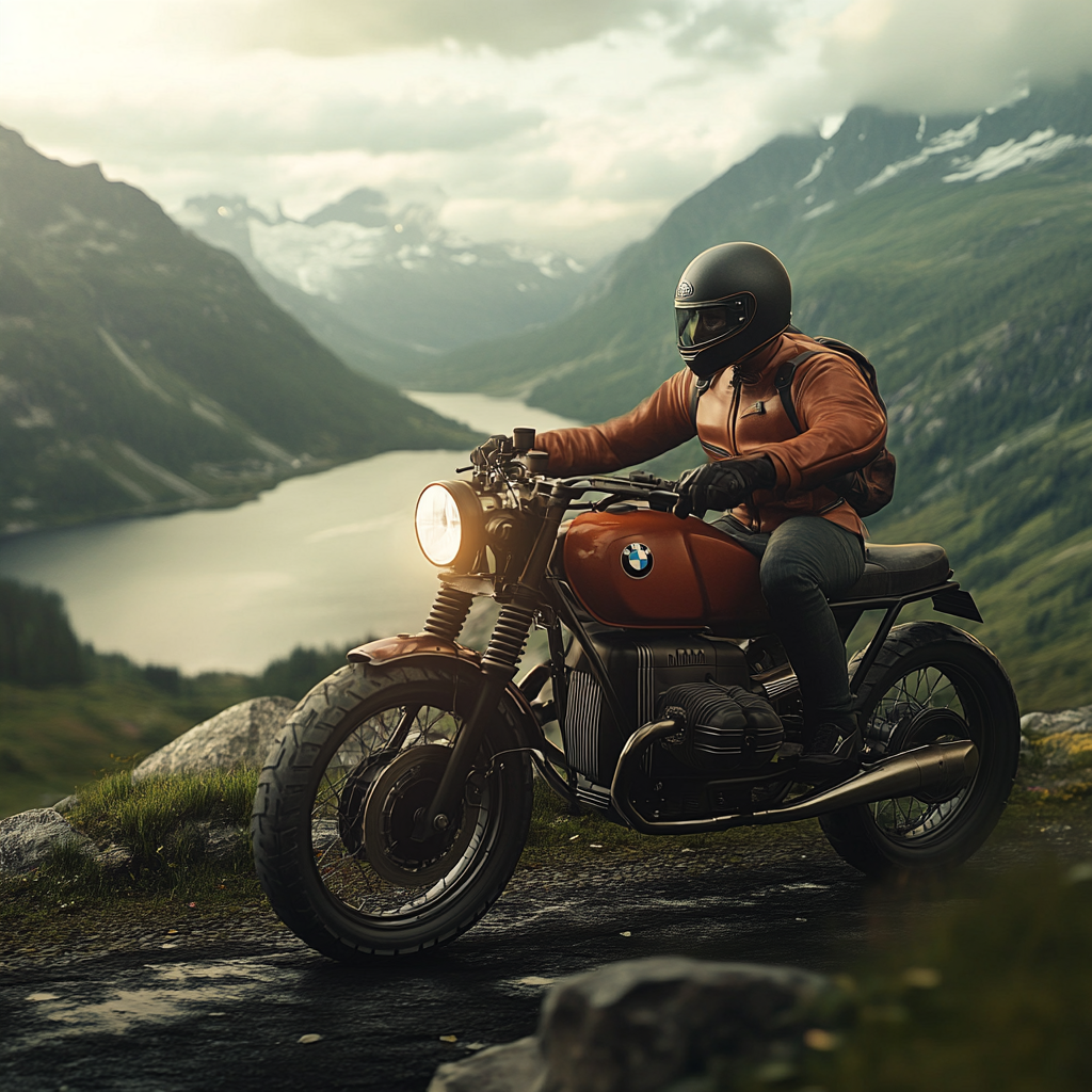 BMW R NineT - Mountain Explorer Phone Case