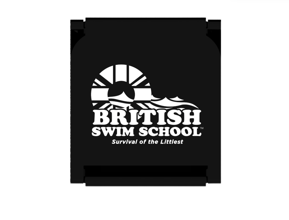 British Swim School Black Phone Stand
