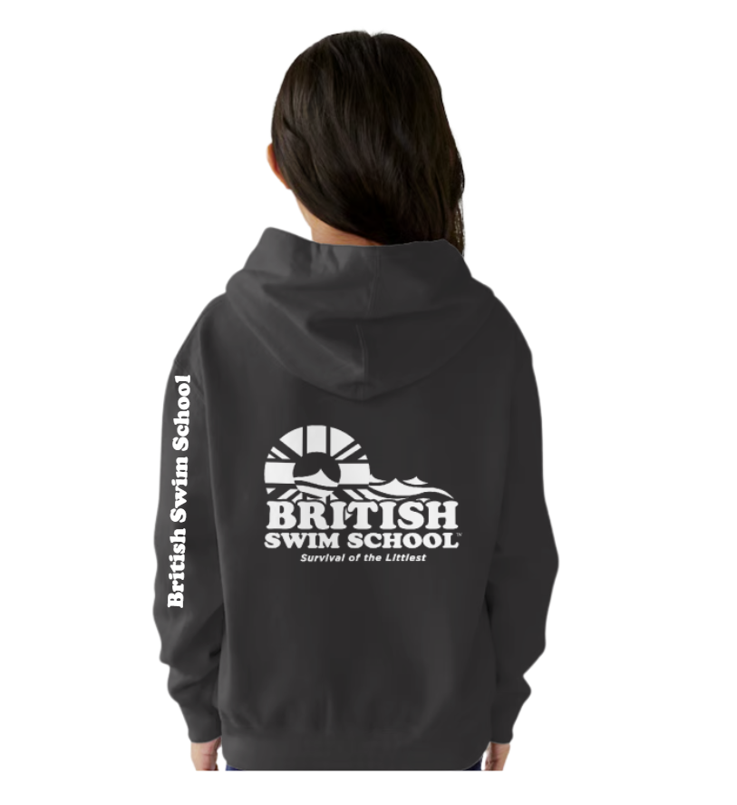 British Swim School Black Hoodie