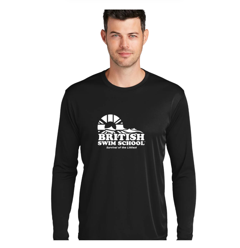 British Swim School Black Long Sleeve Shirt