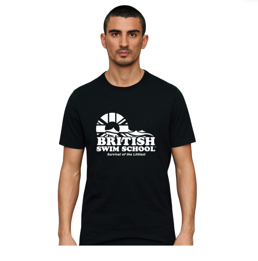 British Swim School Black T-Shirt