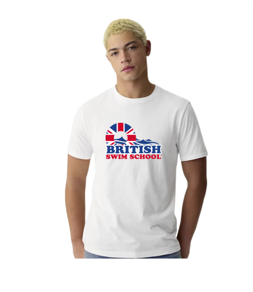 British Swim School White T-Shirt