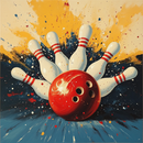 Strike in Motion: The Art of the Perfect Bowl Phone Case