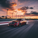 Cadillac CTS-V - Sunset Racer Phone Case