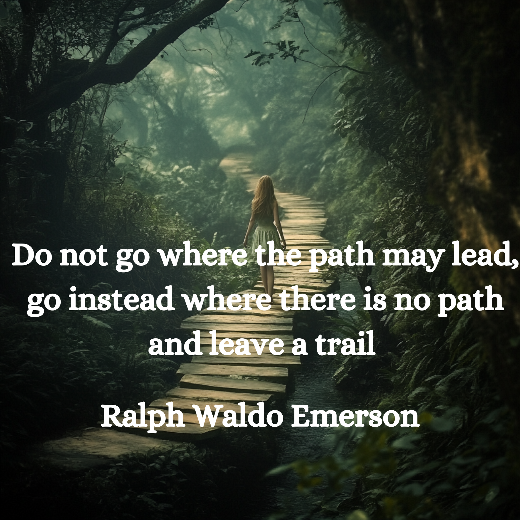 Do Not Go Where the Path May Lead Phone Case