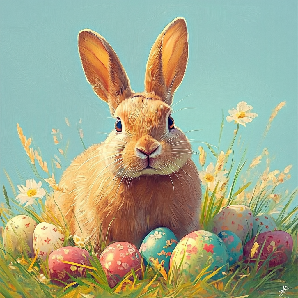 Easter Bunny's Egg Hunt Phone Case