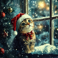 Festive Feline Phone Case