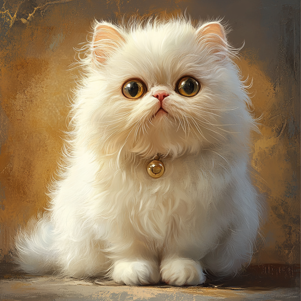 Fluffy Elegance Persian Charm Phone Case