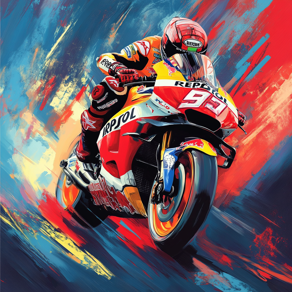 MotoGP Repsol Blaze Phone Case