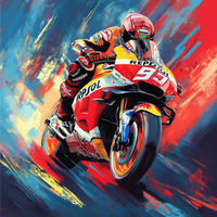 MotoGP Repsol Blaze Phone Case