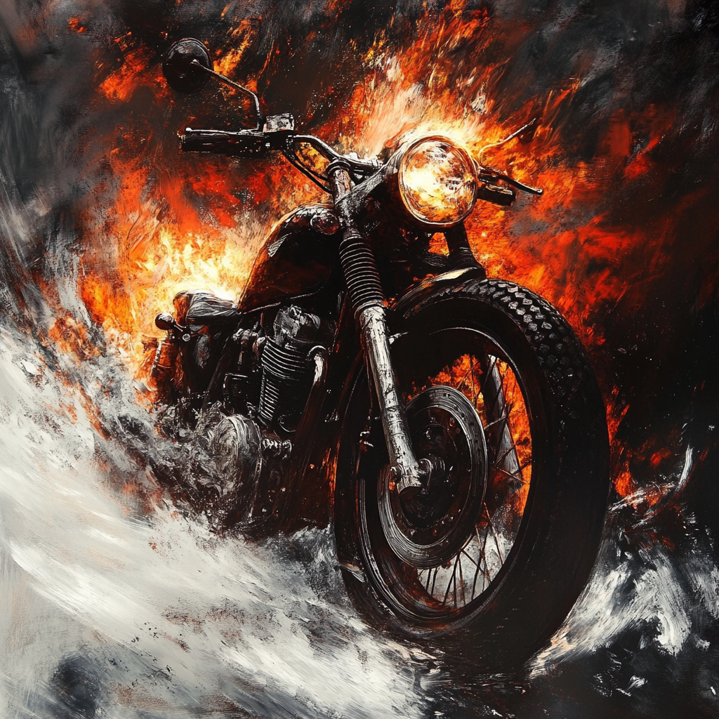 Inferno Rider Phone Case