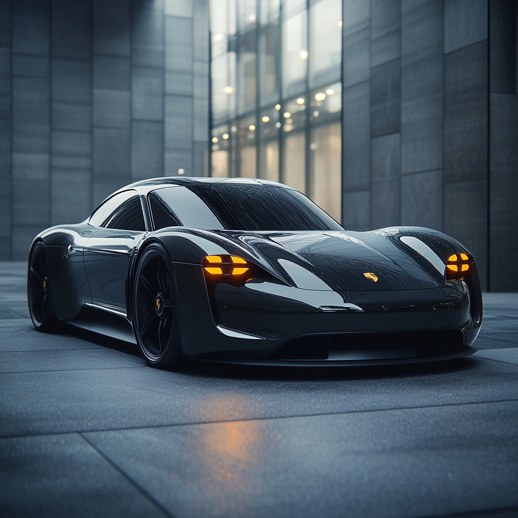 Porsche Vision - Midnight Elegance Phone Case