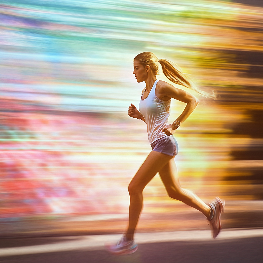 Stride of Speed: The Power of Running Phone Case