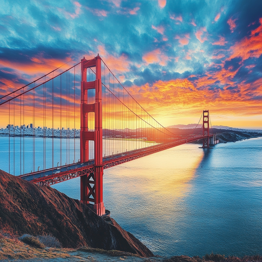 San Francisco Golden Gate Bridge Phone Case