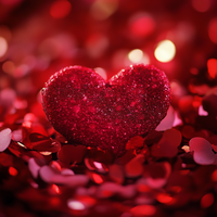 Sparkling Heart of Love Phone Case