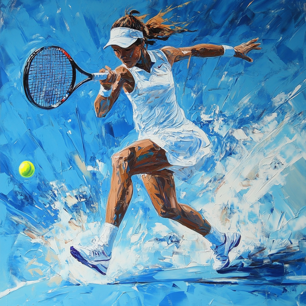 Dynamic Tennis: Power & Precision Phone Case