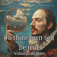 To Thine Own Self Phone Case