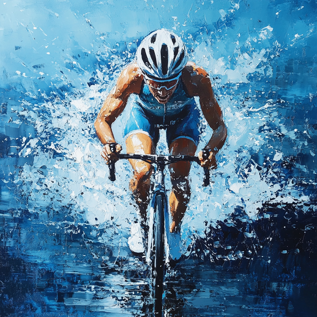 Triathlon Challenge: Speed & Endurance Phone Case