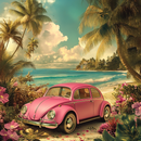 Volkswagen Beetle - Island Breeze Phone Case